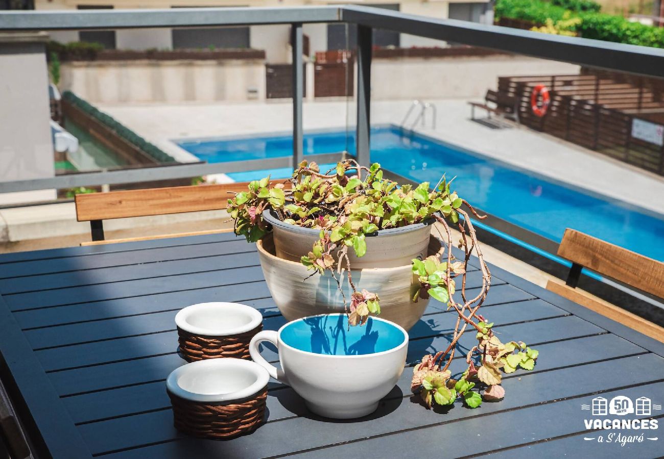 Apartment in S´agaro - 20.90 Duplex Piscina Parking muy cerca de Playa