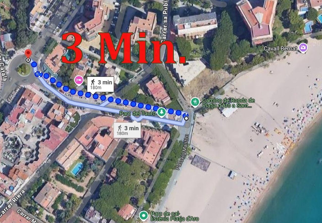 Apartamento en Platja d´Aro - 01.00 Platja D'Aro duplex centro con PK