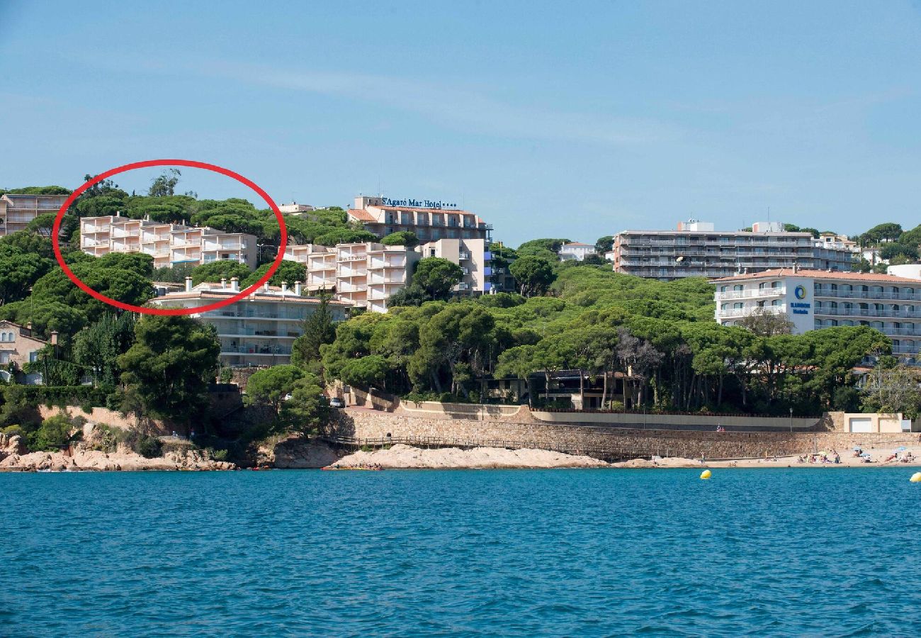 Apartamento en Sant Feliu de Guixols - 42.00 S'Agaró Caoca A6 Apto con  vista al mar 