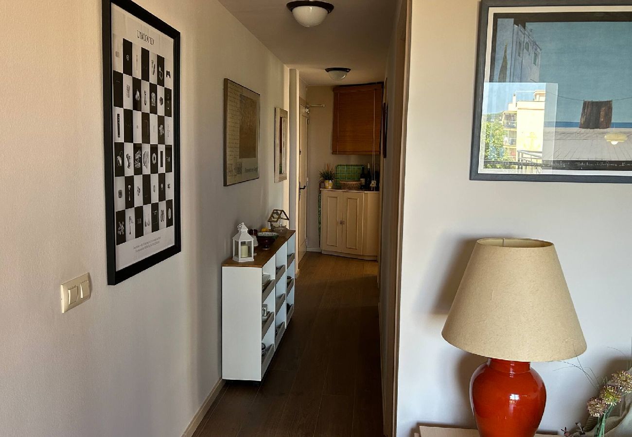 Apartamento en S´agaro - 26.00 Creu St Pol S'Agaró G5  Terraza y v