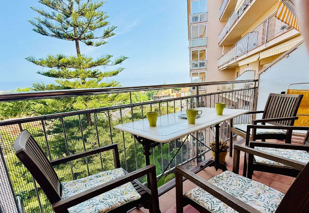 Apartamento en S´agaro - 26.00 Creu St Pol S'Agaró G5  Terraza y v