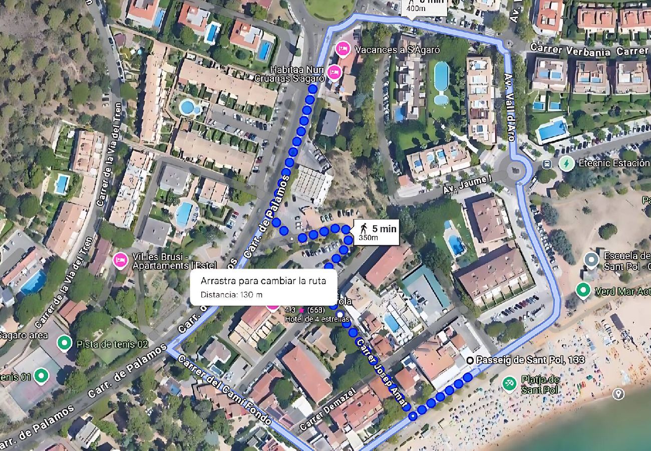 Appartement à Sant Feliu de Guixols - 27.00 Polcent 1 S'Agaró Apto. cercano