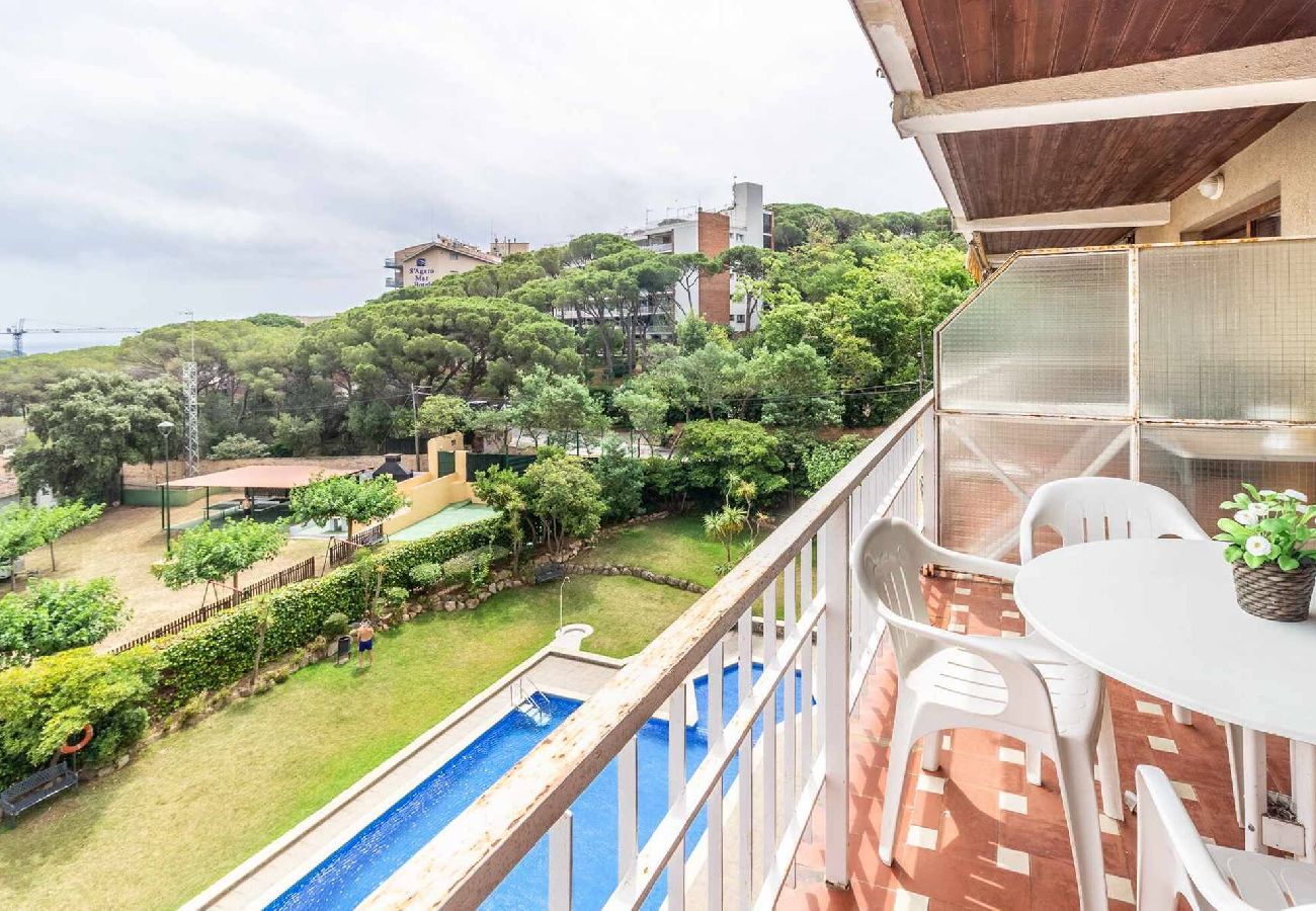 Appartement à Sant Feliu de Guixols - 38.40 S'Agaró Caleta Sol 505I Apt con terraza y vi