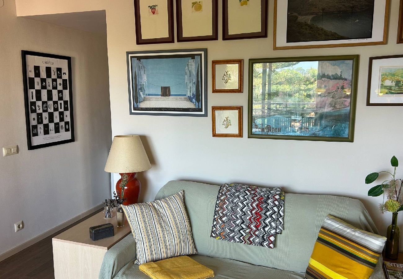 Appartement à S´agaro - 26.00 Creu St Pol S'Agaró G5  Terraza y v