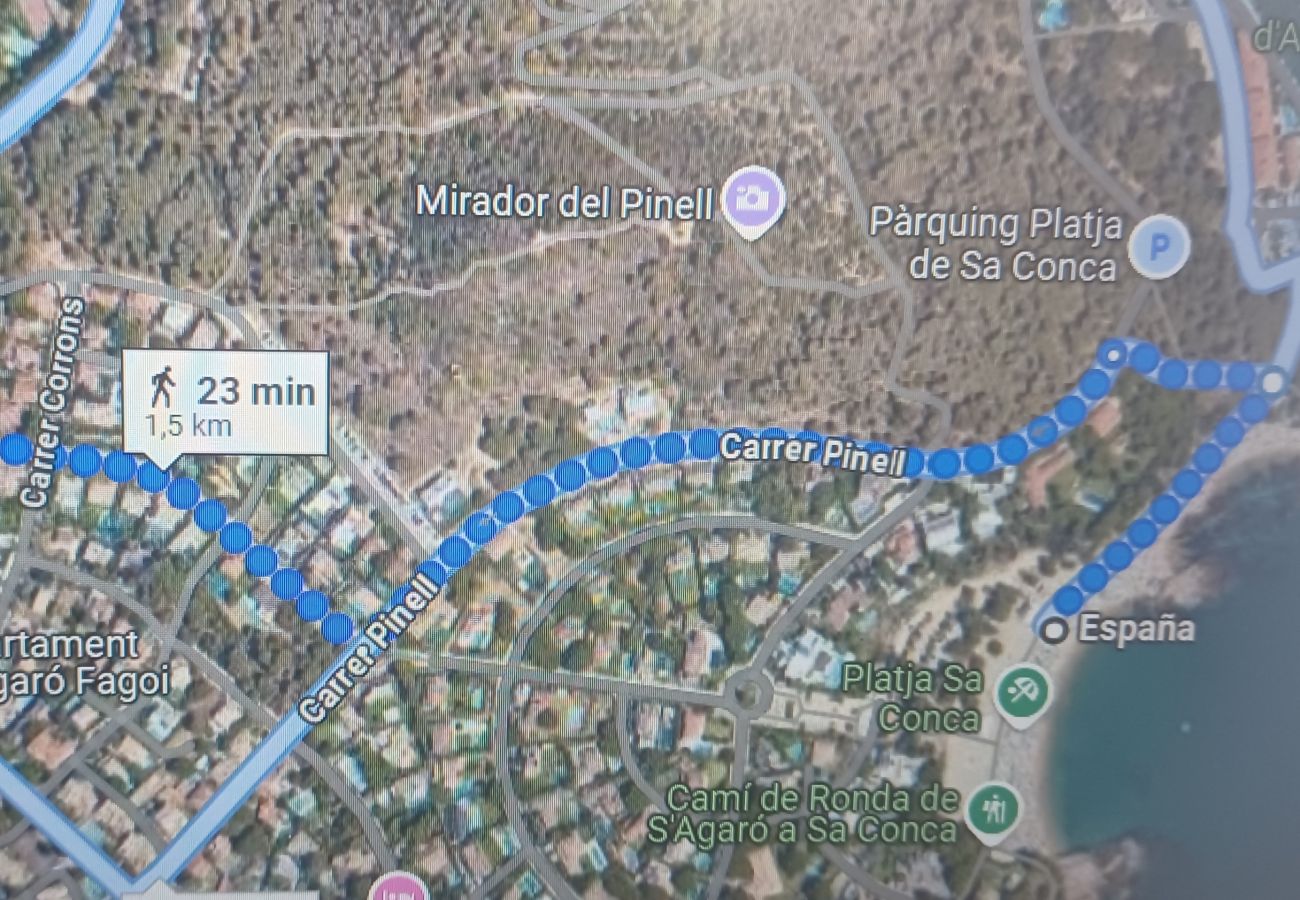 Appartement à S´agaro - 06.50 Ralet Apt piscina PK cerca de playa