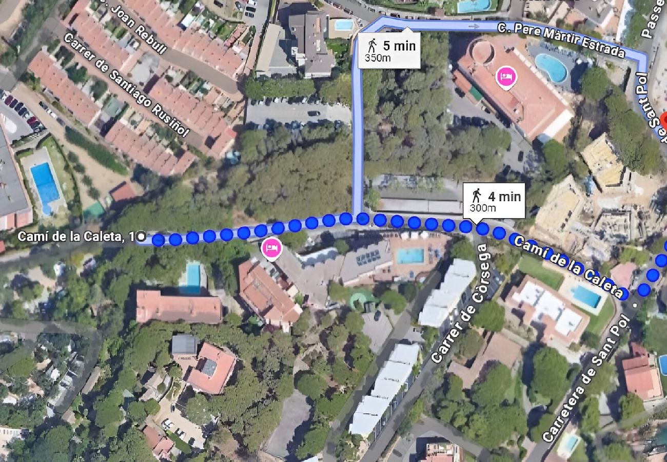 Apartament en Sant Feliu de Guixols - 38.11 S'Agaró Caleta Sol 406 Apto  terraza y vista